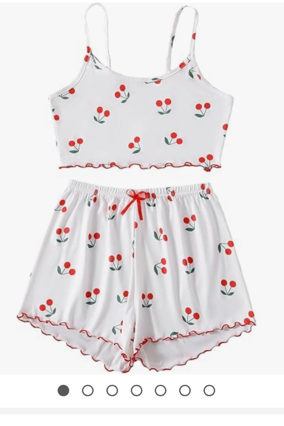 One of my favorite PJ sets! 

Super comfy top and shorts with super soft material 🍒

#LTKSeasonal #LTKHoliday #LTKGiftGuide