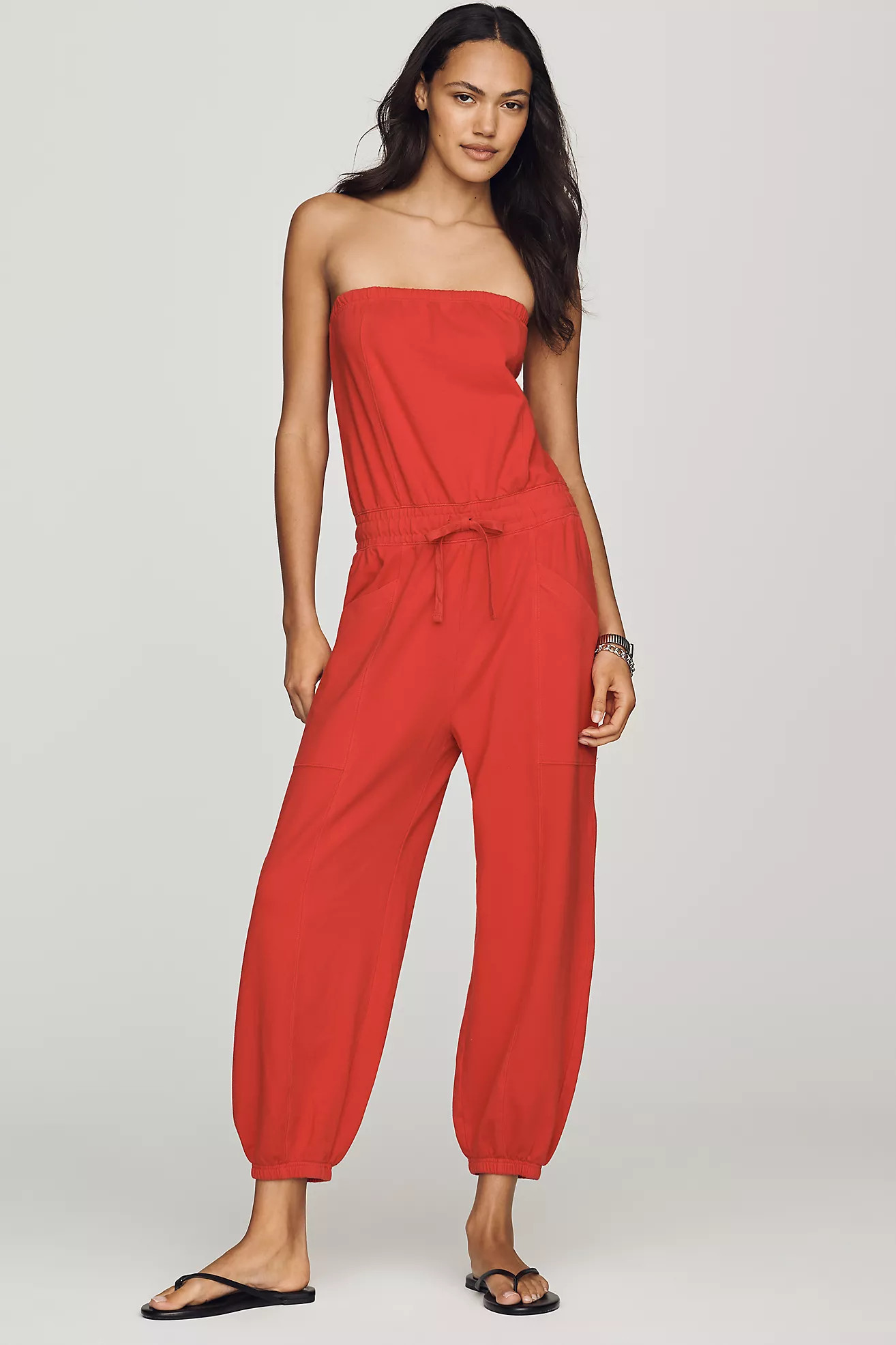 Daily Practice Strapless Jumpsuit | Anthropologie (US)