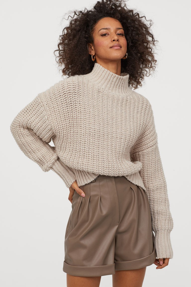 Chunky-knit jumper | H&M (UK, MY, IN, SG, PH, TW, HK)