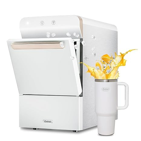 Gevi V2.0 Nugget Ice Maker, 38lbs/24H Countertop Pellet Ice Machine with Self-Cleaning, Energy-Ef... | Amazon (US)
