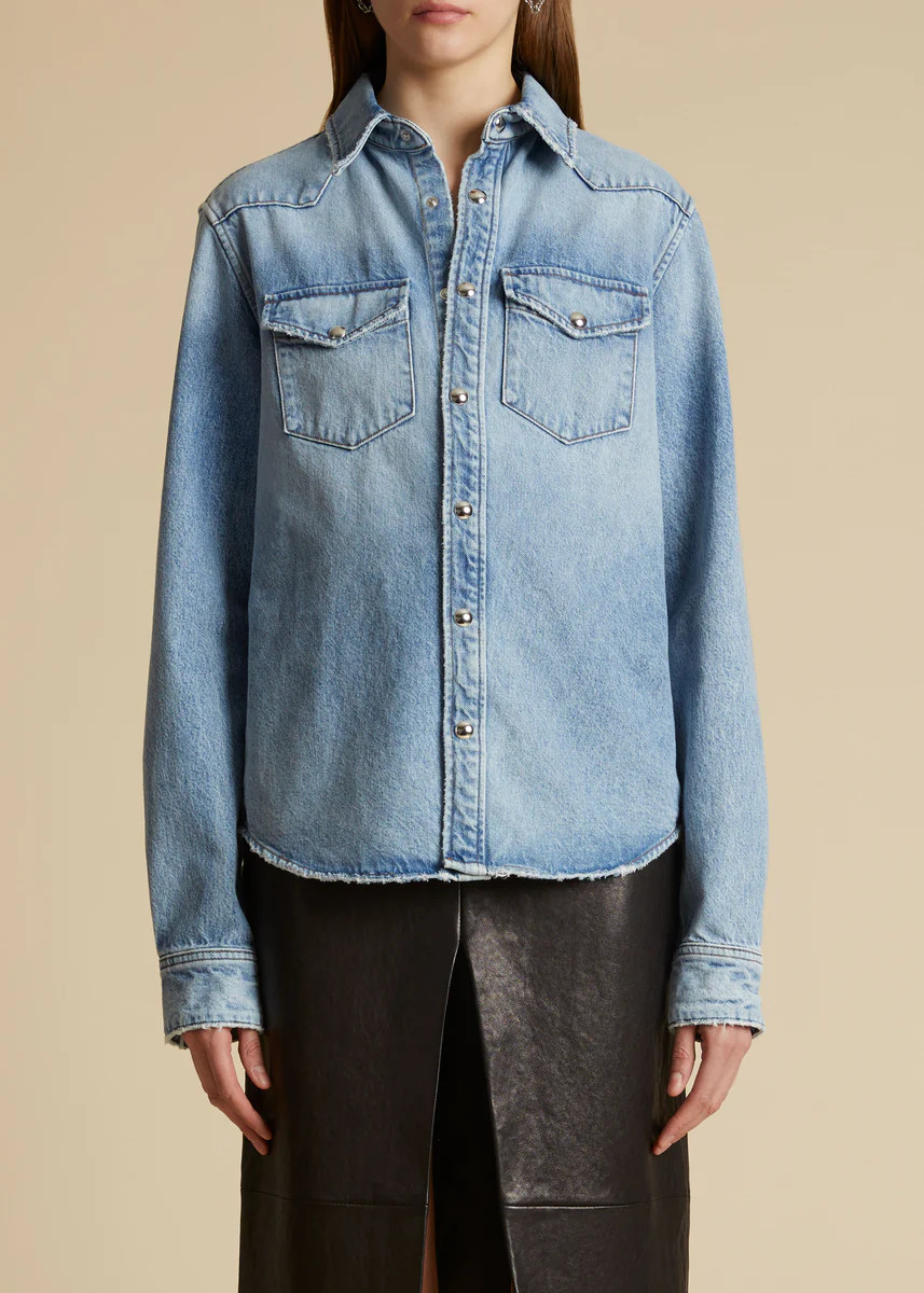 The Wesley Top in Bryce | Khaite