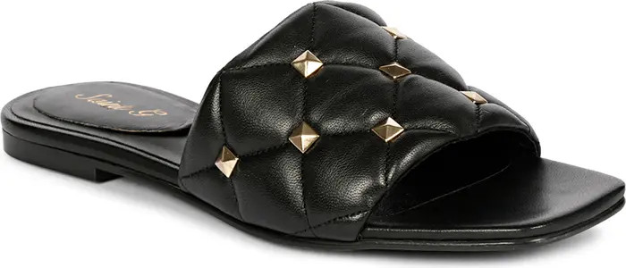 SAINT G Ludovica Studded Slide Sandal (Women) | Nordstrom | Nordstrom