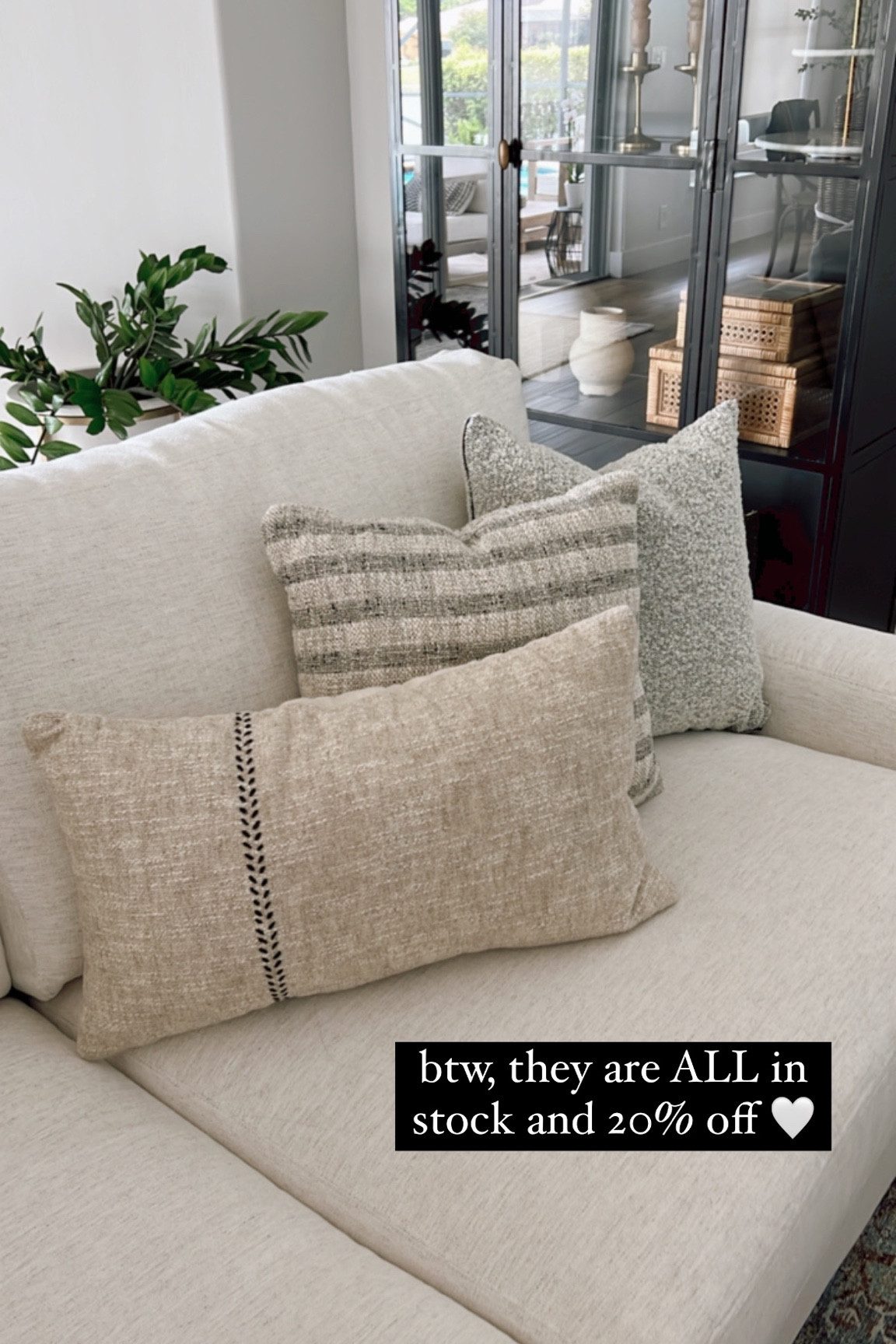 Target Neutral Pillows
20% off 

#LTKsalealert #LTKhome #LTKunder50