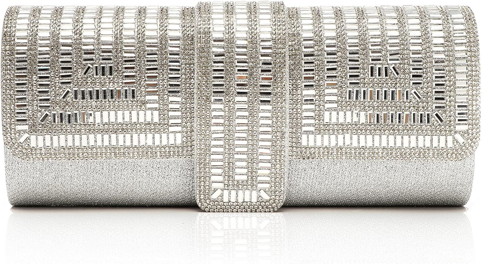 Labair Evening Bag and Clutches for Women Crystal Bag Sparkly Clutch Purse with Rhinestones Weddi... | Amazon (US)