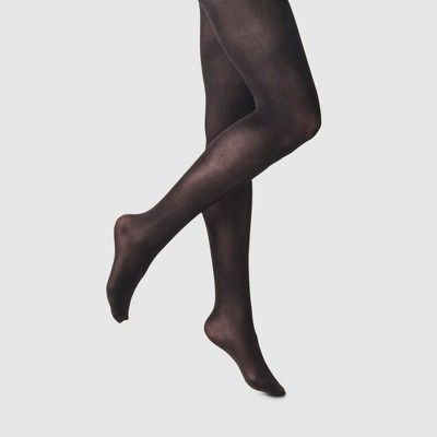Women's 50D Opaque Tights - A New Day™ Black | Target