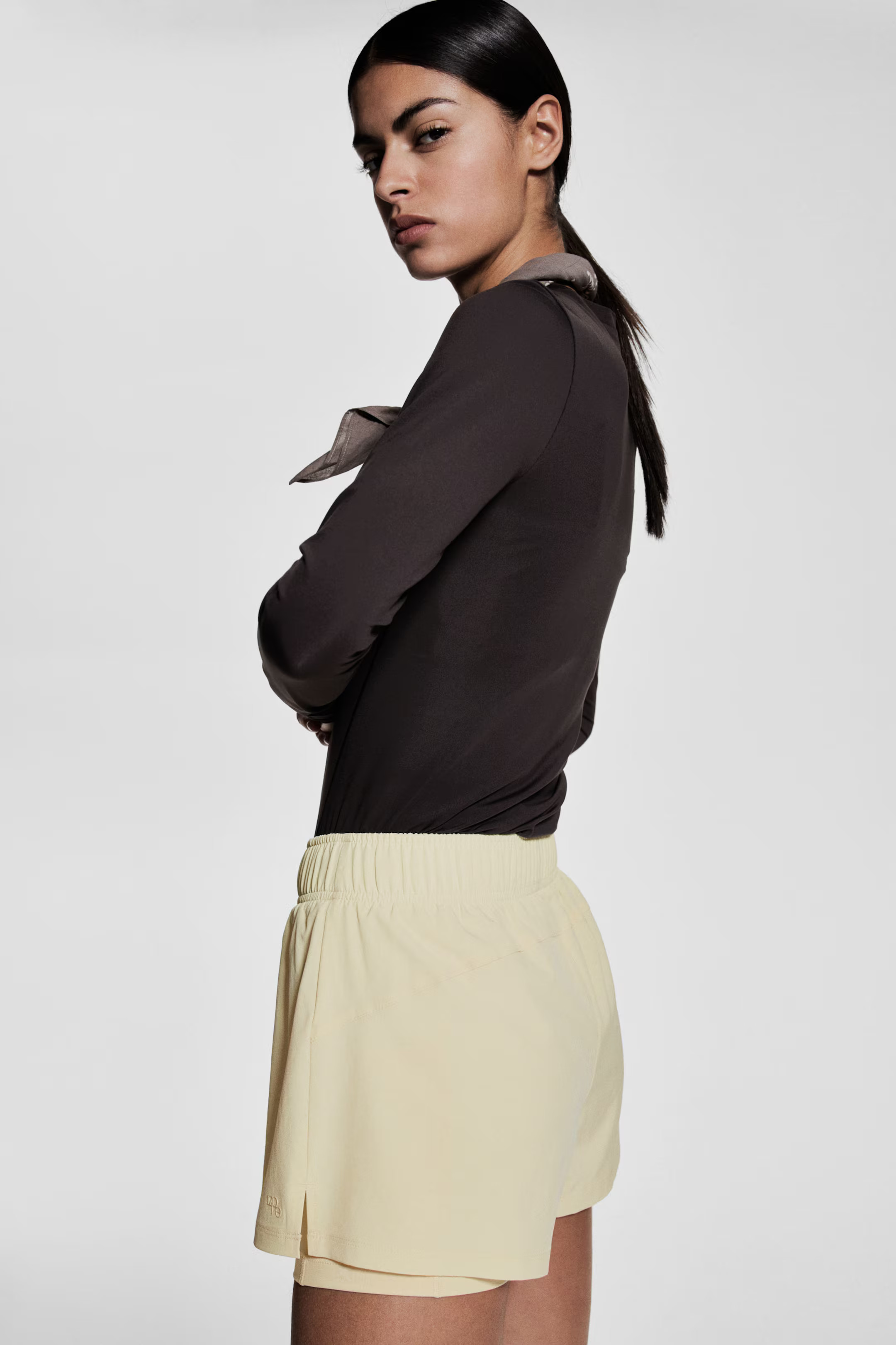 Double-Layered Running Shorts with DryMove™ | H&M (US + CA)