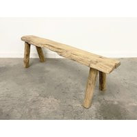 Rustic Old Wood Teak Bench | Etsy (US)