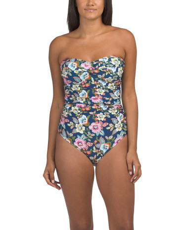 Jacinta Tummy Control Bandeau Style One-piece Swimsuit | Women | Marshalls | Marshalls