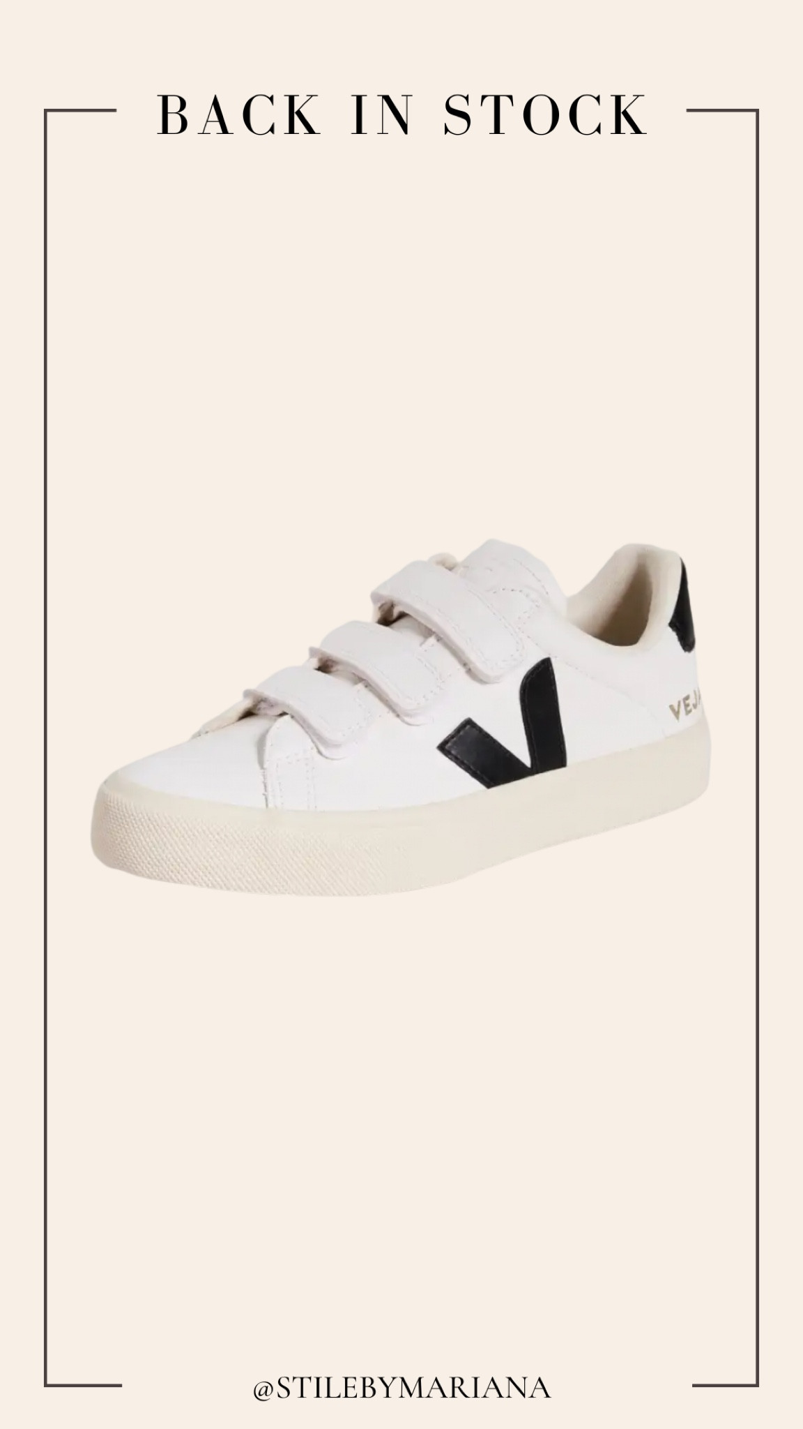 My veja sneakers in stock in all sizes
My size is 8.5 and I did a size 9 on these!


#LTKshoecrush #LTKstyletip #LTKFind