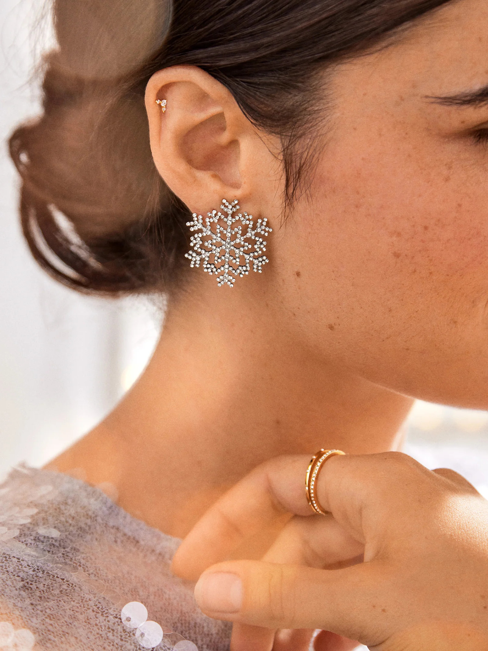 Blanche Earrings - Silver | BaubleBar (US)