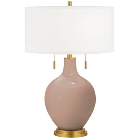 Color Plus Toby Brass 28" Redend Point Table Lamp | Lamps Plus