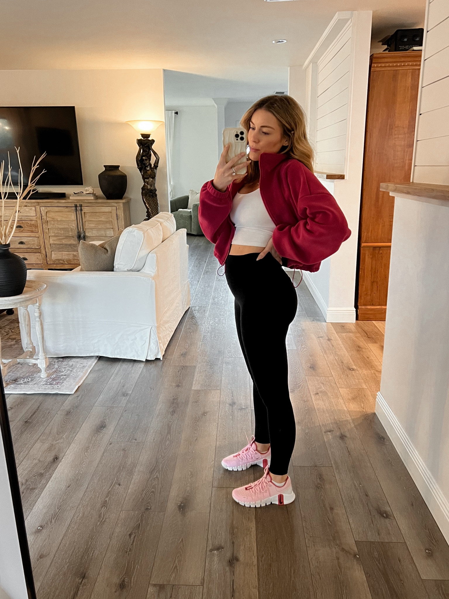 Yesterday’s workout bump fit! All items are true to size. 

#LTKfindsunder50 #LTKbump #LTKfitness