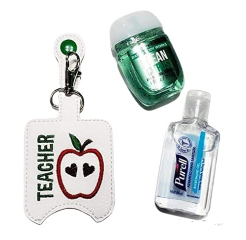 Teacher Hand Sanitizer Holder Key Chain | Amazon (US)