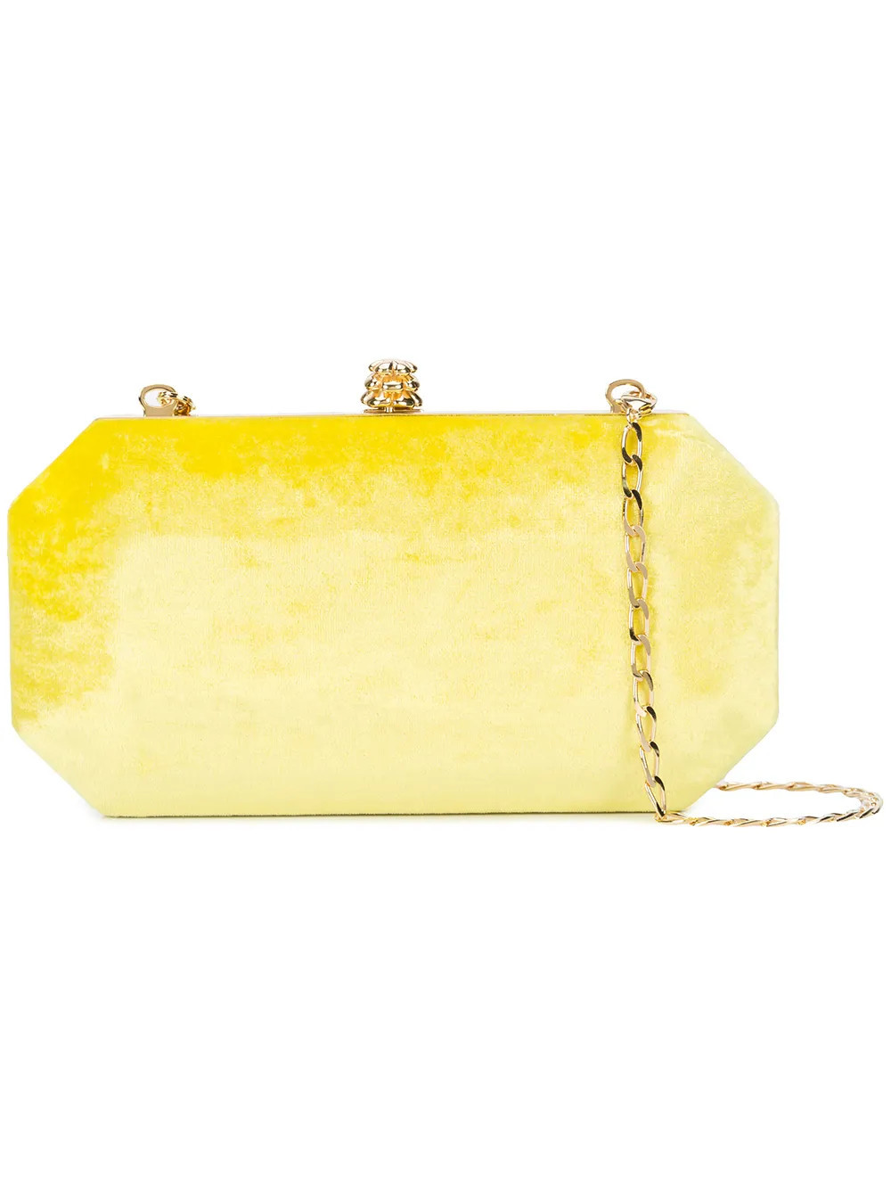 Tyler Ellis small Perry clutch - Yellow | Farfetch Global