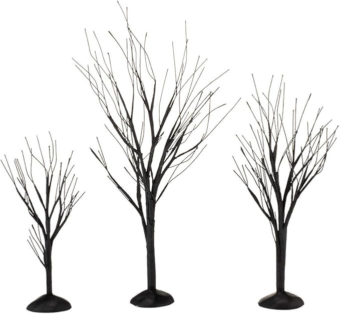 Department 56 Halloween Accessories for Village Collections Bare Branch Trees Figurine Set, Multi... | Amazon (US)