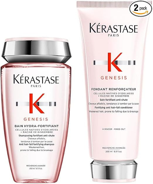 Kérastase Genesis Shampoo and Conditioner Set, Routine to Maintain Weakened Hair Prone to Breaka... | Amazon (UK)