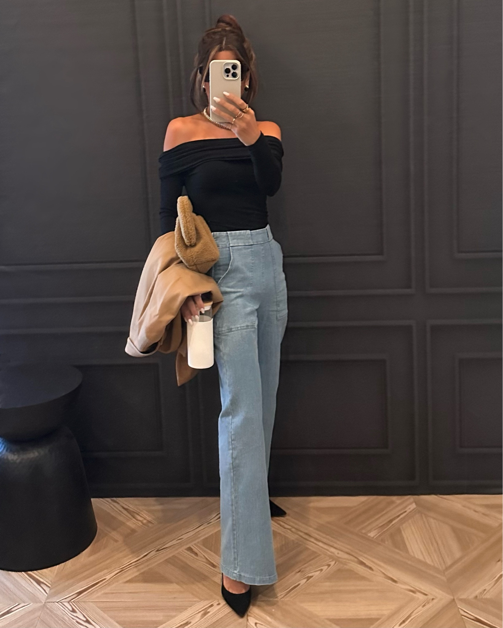 THESE JEANS!! 💙💙💙💙

There’s a reason that Loup is synonymous with “the life-changing fit” These wide leg, super soft yet super sculpted denim jeans fit like they were cut for me. 

You guys know how I am about pocket placement, the front and back are perfect on these!!!! Swipe to see profile.

The belt loops are also so well-put and so chic!! And the SIDE ZIPPER!! 🙌🏽🙌🏽 It definitely elevates this pair and separates them from the rest!! It gives them the ability to be dressed up or dressed down…I wore them over the weekend with a woven brown belt, knit tank top and sneakers.  🫶🏽🫶🏽🫶🏽🫶🏽

@loupnyc #kisskissloup

#LTKStyleTip #LTKWorkwear #LTKTravel