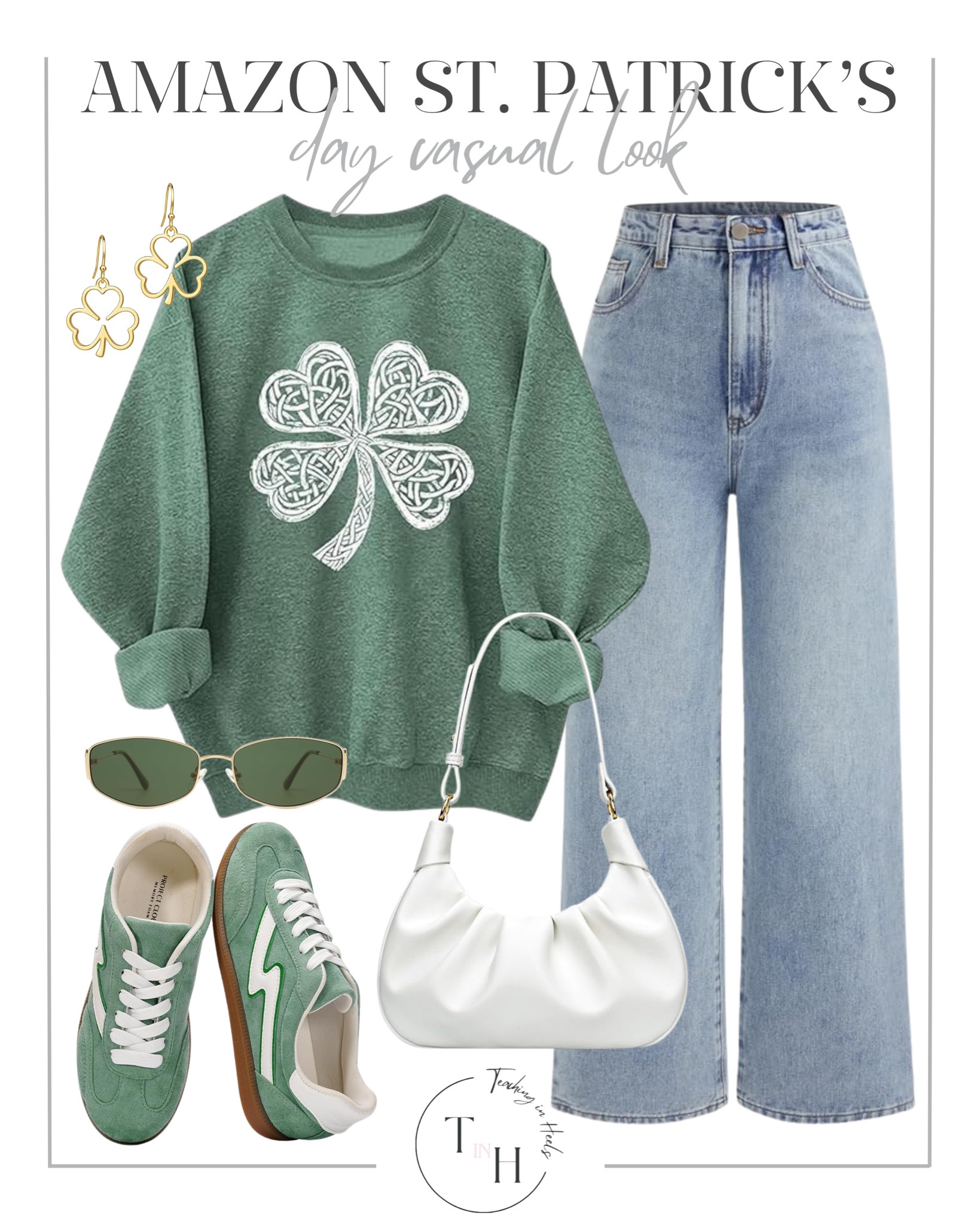 Amazon st Patrick’s day casual look

casual green sweater outfit
chic shamrock graphic tee look
green blazer and jeans combo
neutral outfit with green accessories
St Patrick’s Day athleisure look
cute green cardigan outfit
white tee with green statement jacket
festive but casual weekend outfit
green sneakers with everyday basics

#LTKootd #LTKSeasonal #LTKSaleAlert
