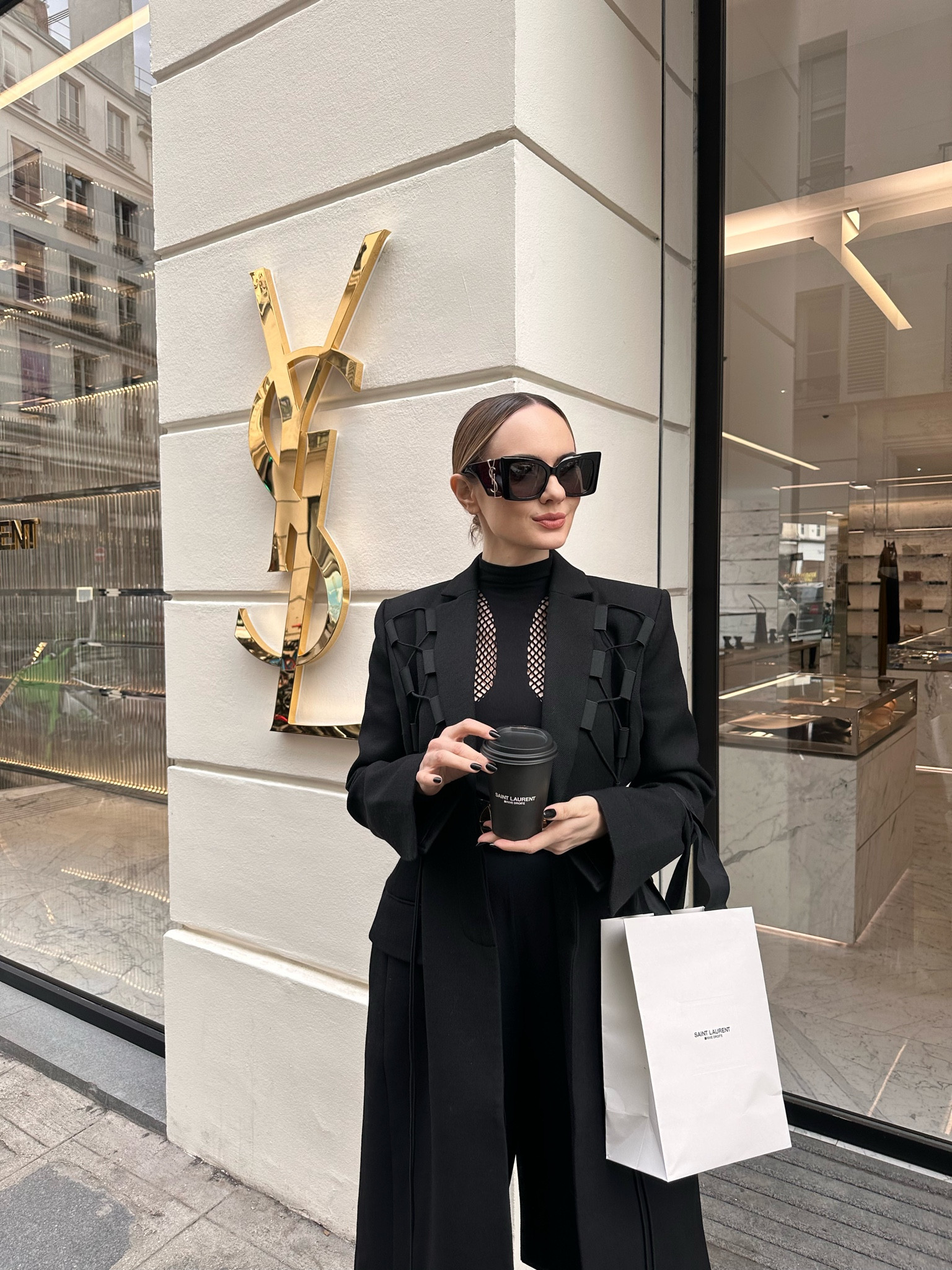 YSL style ☕️ Saint Laurent sunglasses, Jacquemus coat, and YSL coffee mug 

#LTKFind #LTKeurope #LTKstyletip