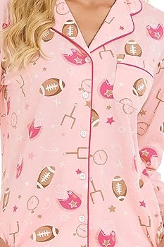 LUBOT 100% Cotton Pajamas for Women PJ Set Soft 2 Piece Ladies Button Knit Long Short Sleeve Slee... | Amazon (US)