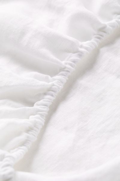 Drap-housse en lin lavé | H&M (FR, IT, ES, PT, BE)