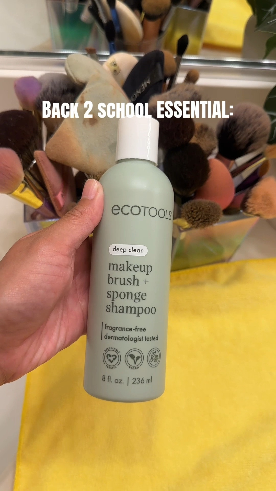 Because we are not harboring bacteria the first week of school!! 
Here’s some clean brush inspo ✨ 

#makeup #makeupbrushes #cleanmakeup #skincare #backtoschool

#LTKmomlife #LTKselfcare #LTKSeasonal