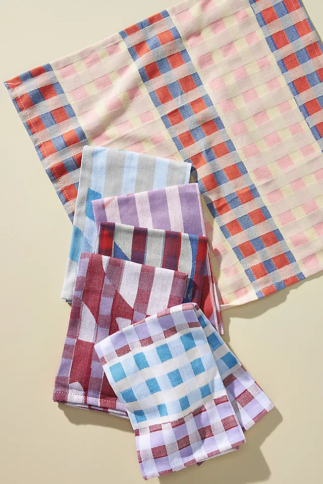 Jacquard-Woven Napkins, Set of 6 | Anthropologie (US)