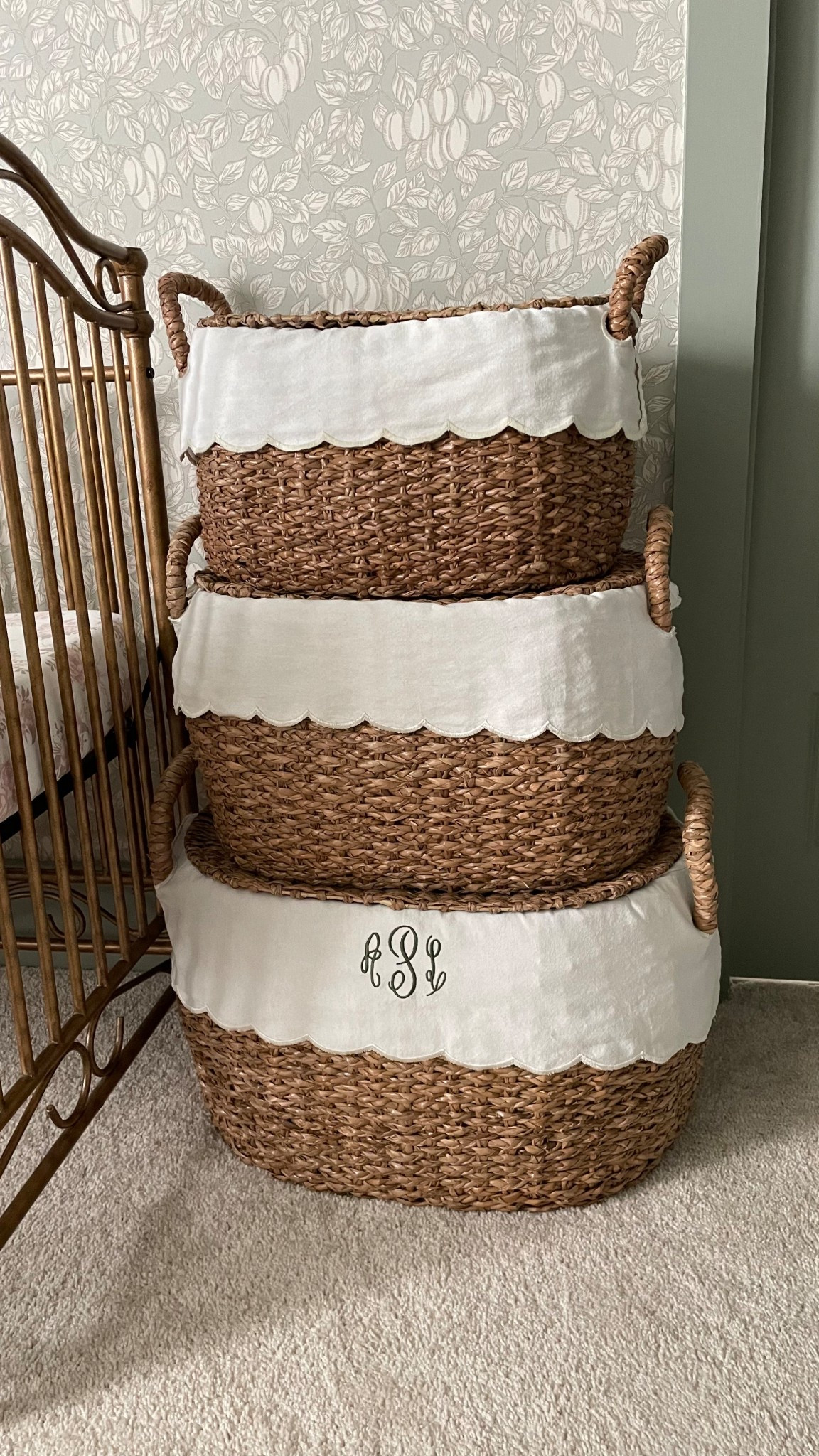 The infamous nesting baskets are on still on sale 🙌

I have one in each of my daughters rooms and use them for bedding, blankets and toys.

They would also work in a living room or playroom 💡



#LTKBaby #LTKKids #LTKSaleAlert