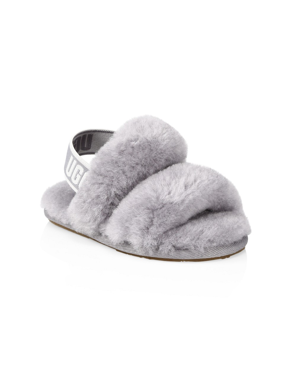 Little Kid's and Kid's Oh Yeah Fur Slingback Slippers | Saks Fifth Avenue