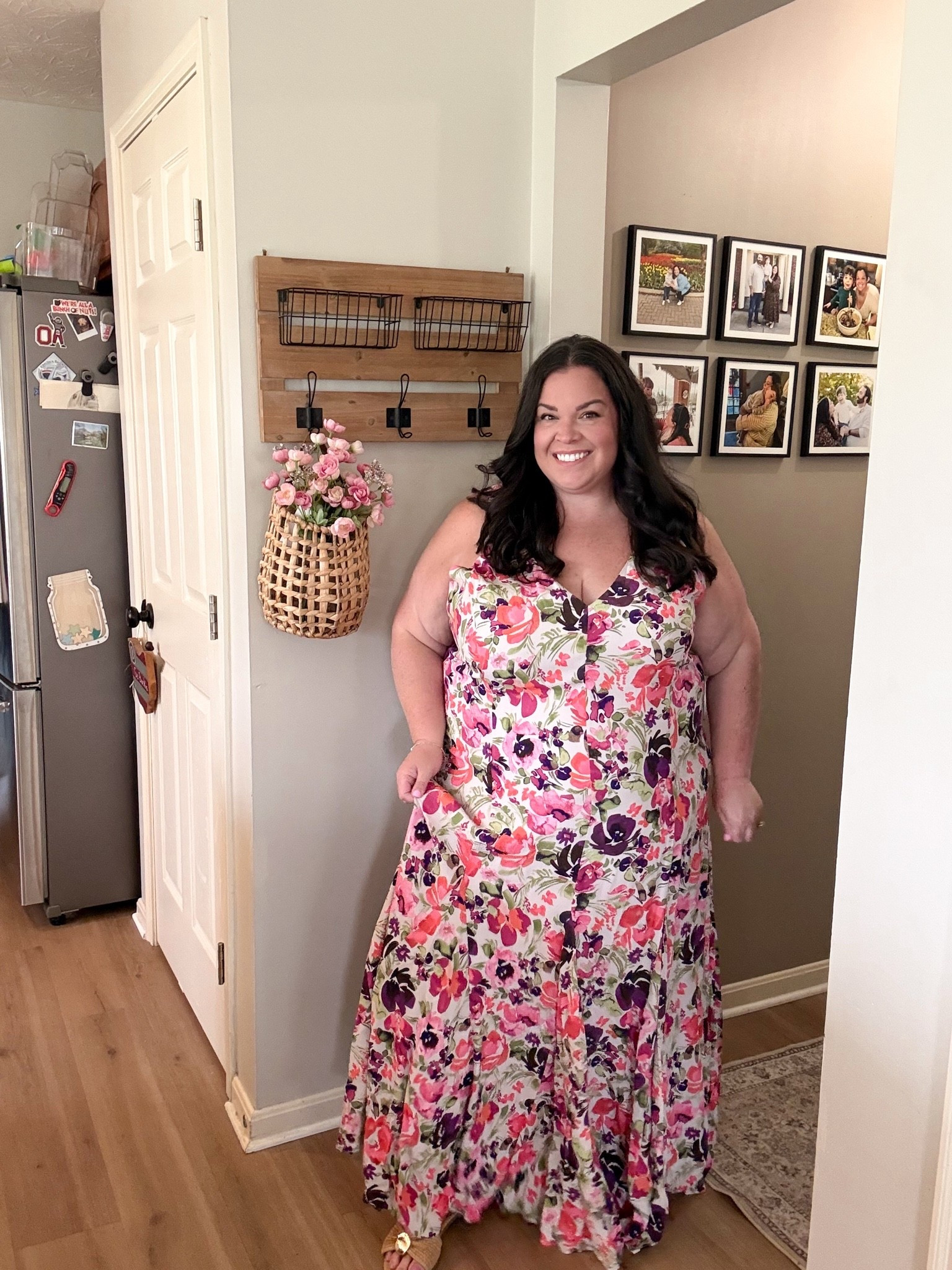 Walmart summer wedding guest dress! Love this floral floor length dress! I’m in a 26

#LTKPlusSize #LTKPetite #LTKMidsize