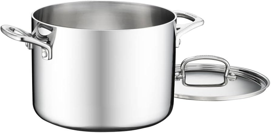 Cuisinart French Classic Tri-Ply Stainless 6-Quart Stockpot with Cover | Amazon (US)