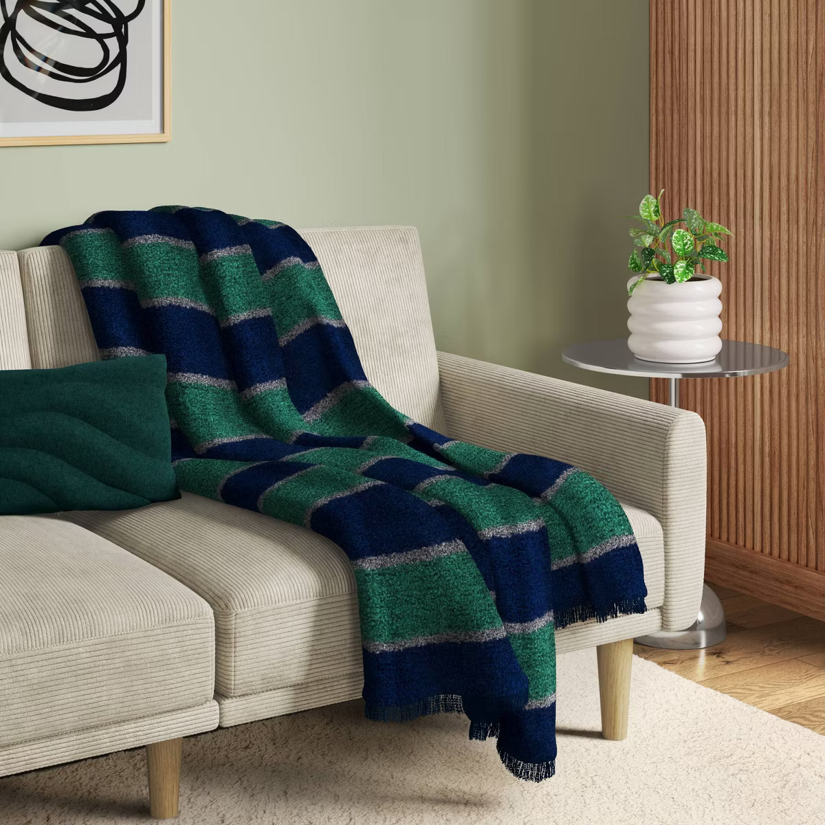 Cozy Woven Check Throw Blanket - Room Essentials™ | Target