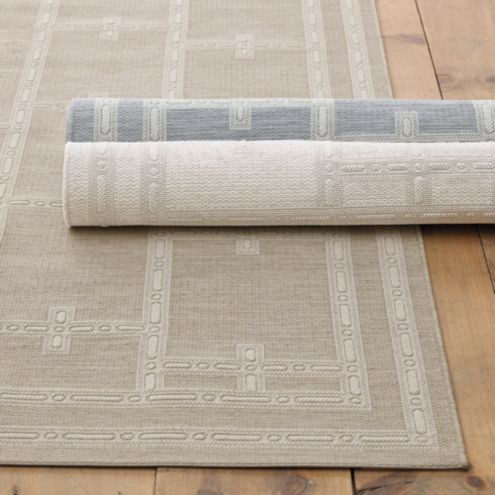 Hildon Geometric Indoor Outdoor Area Rug | Ballard Designs, Inc.