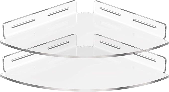 Vdomus Shower Caddy Shelf Set of 2 - No Drill Shower Shelves That are Easy to Install Bathroom St... | Amazon (CA)