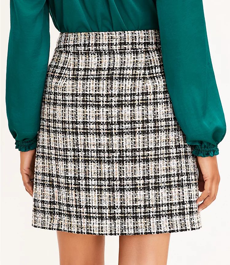 Tweed Shift Skirt | LOFT