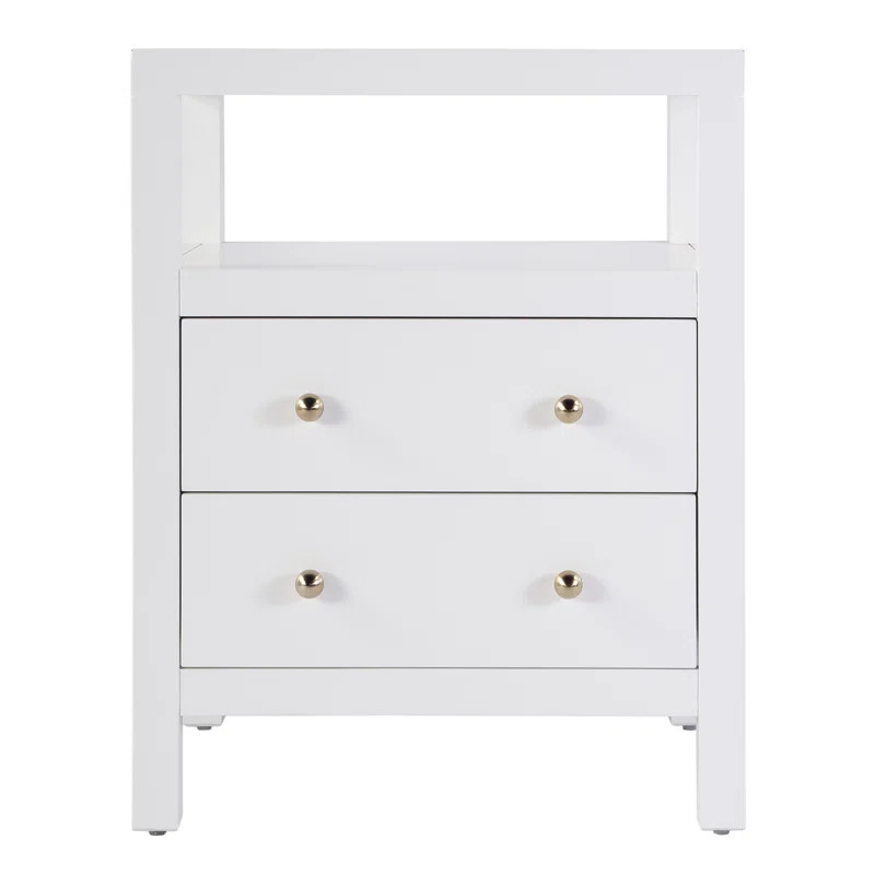 Celine 2-Drawer Nightstand | Wayfair North America