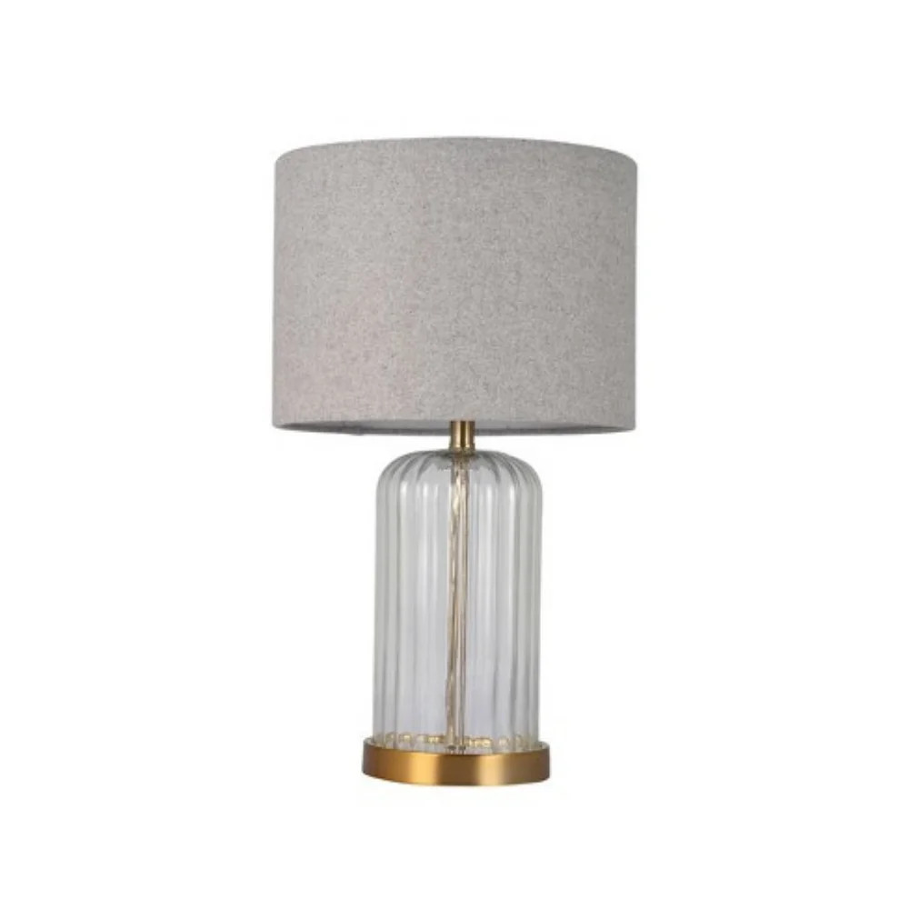 Project 62 18.5 In Glass Base Table Lamp Clear (Includes LED Light Bulb) | Walmart (US)