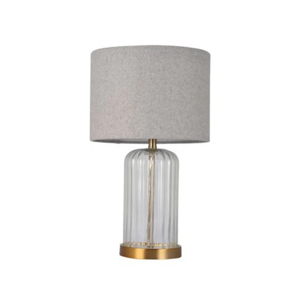 Project 62 18.5 In Glass Base Table Lamp Clear (Includes LED Light Bulb) | Walmart (US)