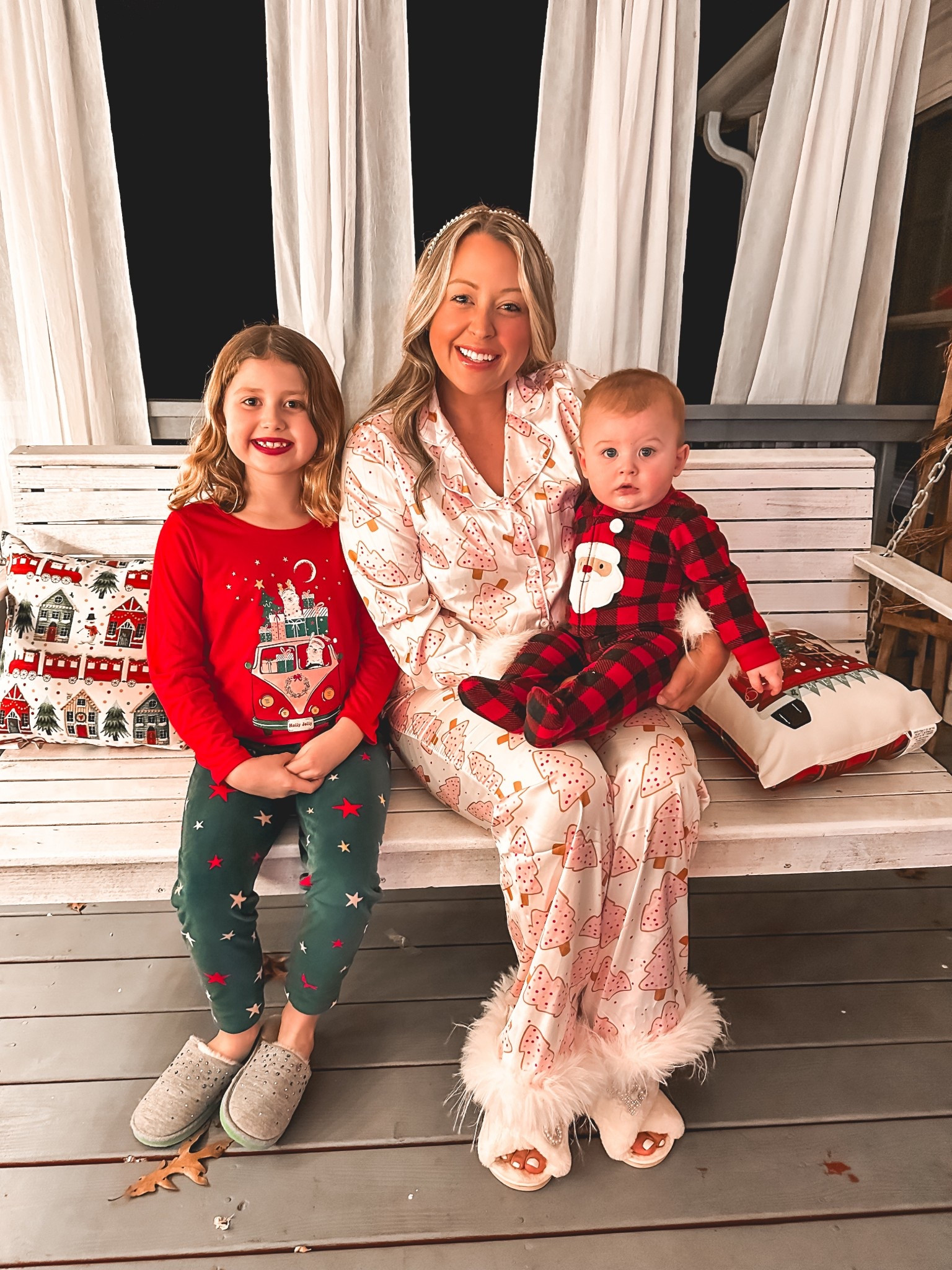 I’m obsessed with these Christmas pjs! They are a little tight so I stayed in a size medium but should have gotten a large! 

#LTKSeasonal #LTKMidsize #LTKFindsUnder50