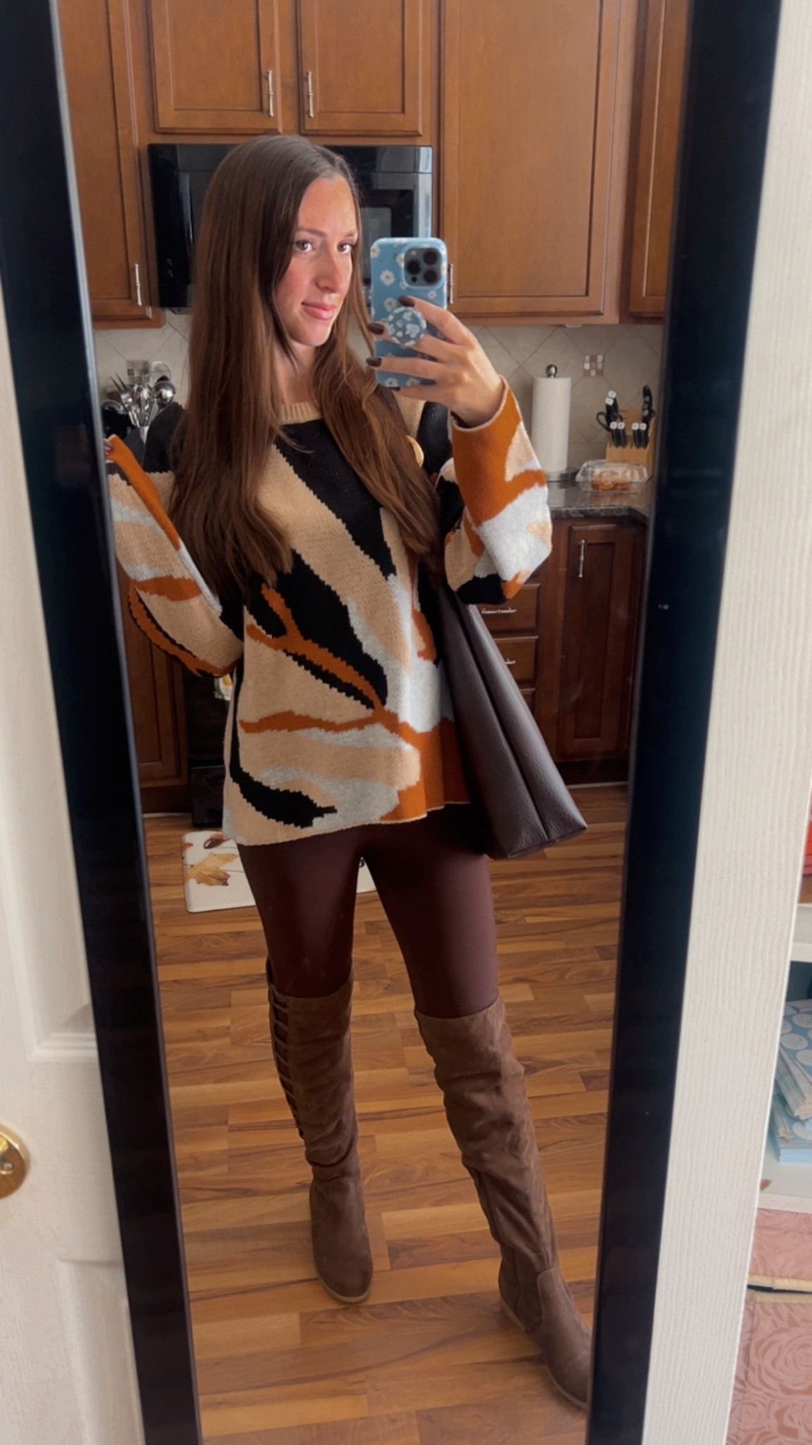 Obsessed with shein’s maternity sweaters they fit amazing 😍 use my coupon code to get to 90% off early black friday deals! 24BSJoanna 🤎

#LTKHoliday #LTKBump #LTKStyleTip
