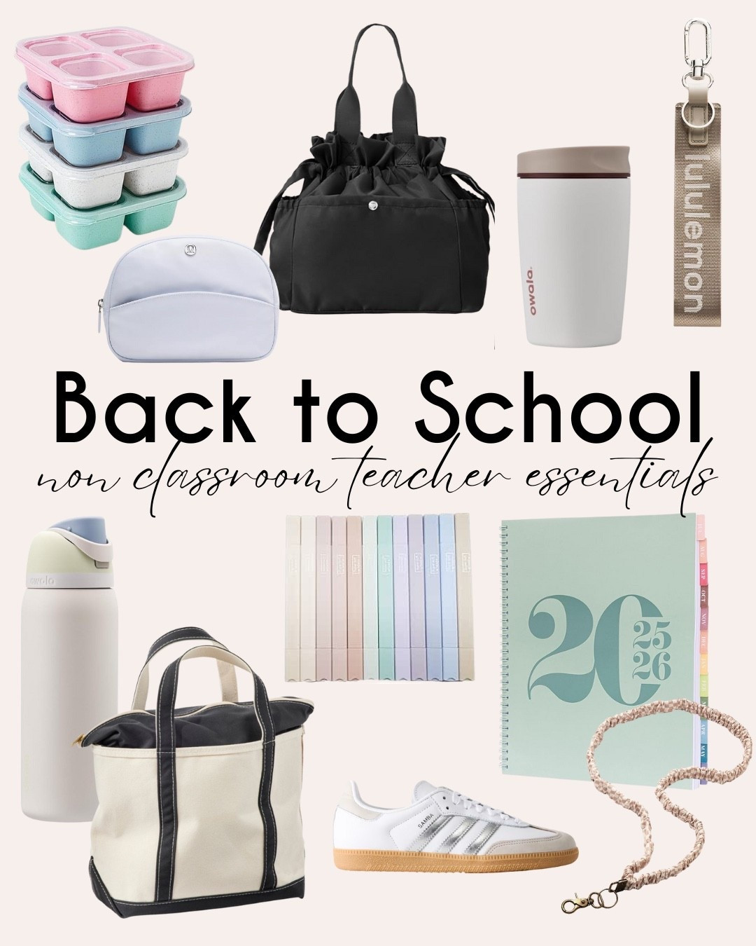 Non-classroom teacher essentials 

back to school, teacher, teacher essentials, teacher must haves, teacher faves, Amazon faves, back to school style, must haves, teacher style 

#LTKcanada #LTKworkwear #LTKgiftguide
