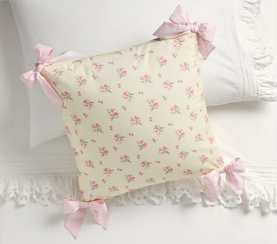 LoveShackFancy Bow Pillow | Pottery Barn Kids