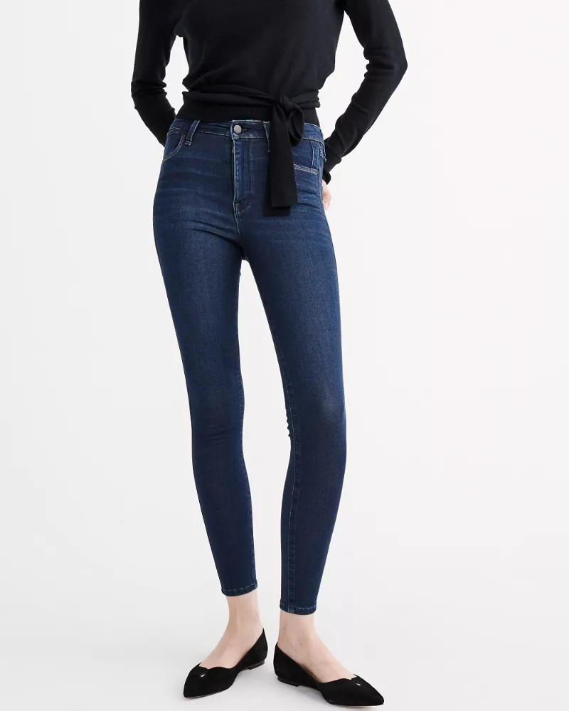High Rise Ultra Skinny Jeans | Abercrombie & Fitch US & UK
