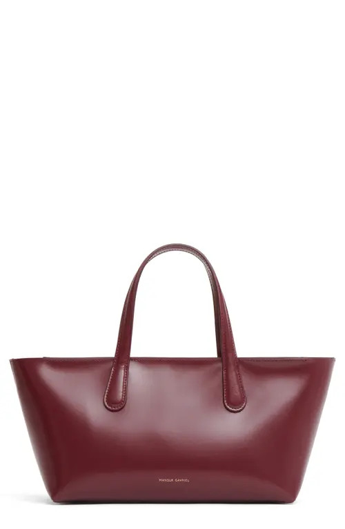 Mansur Gavriel Mini Everyday Leather Tote in Oxblood at Nordstrom | Nordstrom