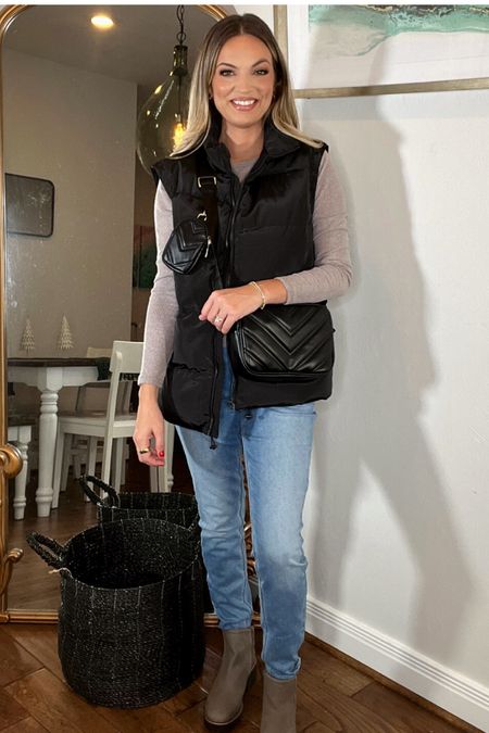 Casual winter outfit
Amazon vest 
Old Navy jeans
Walmart boots

#LTKfindsunder50 #LTKfindsunder100 #LTKsalealert