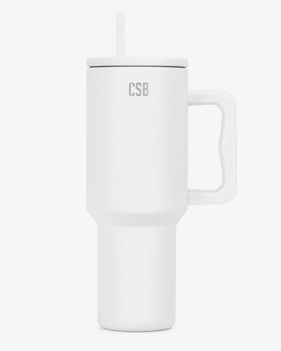 CSB Tumbler | White | Crop Shop Boutique AU