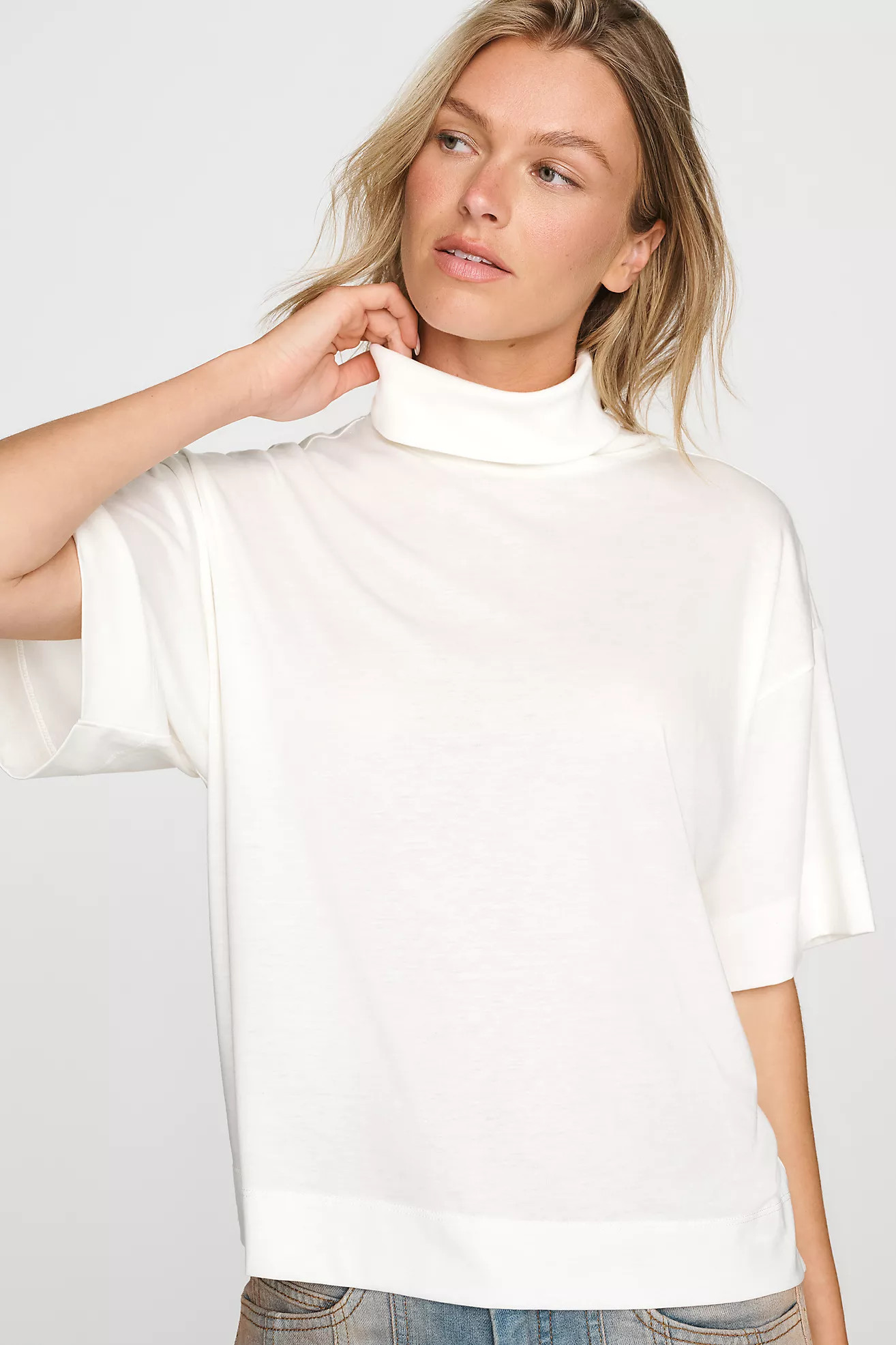 Nation Los Angeles Fable Turtleneck Top | Anthropologie (US)