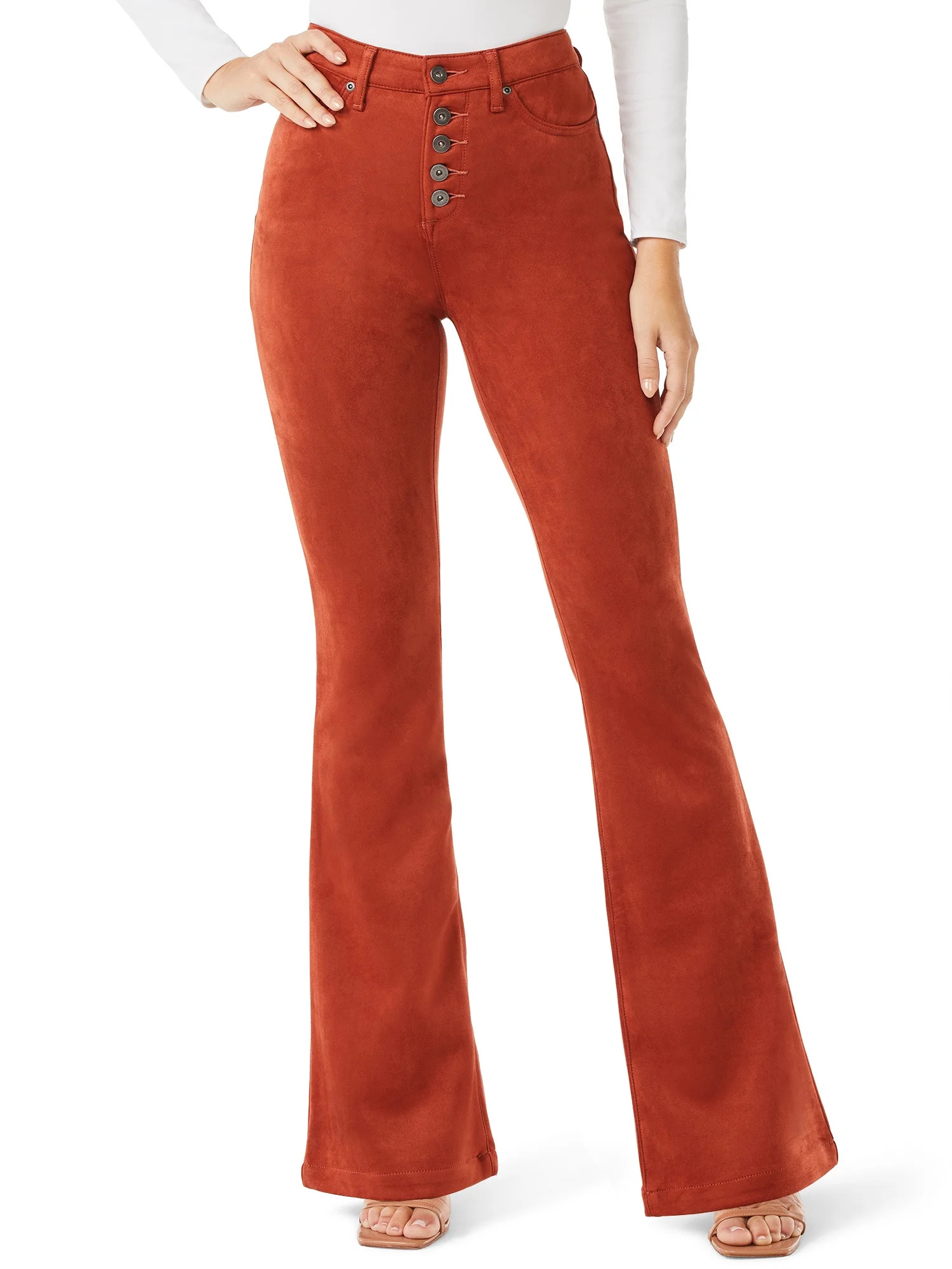 Sofia Jeans by Sofia Vergara Women's Melisa High-Rise Flare Jeans | Walmart (US)