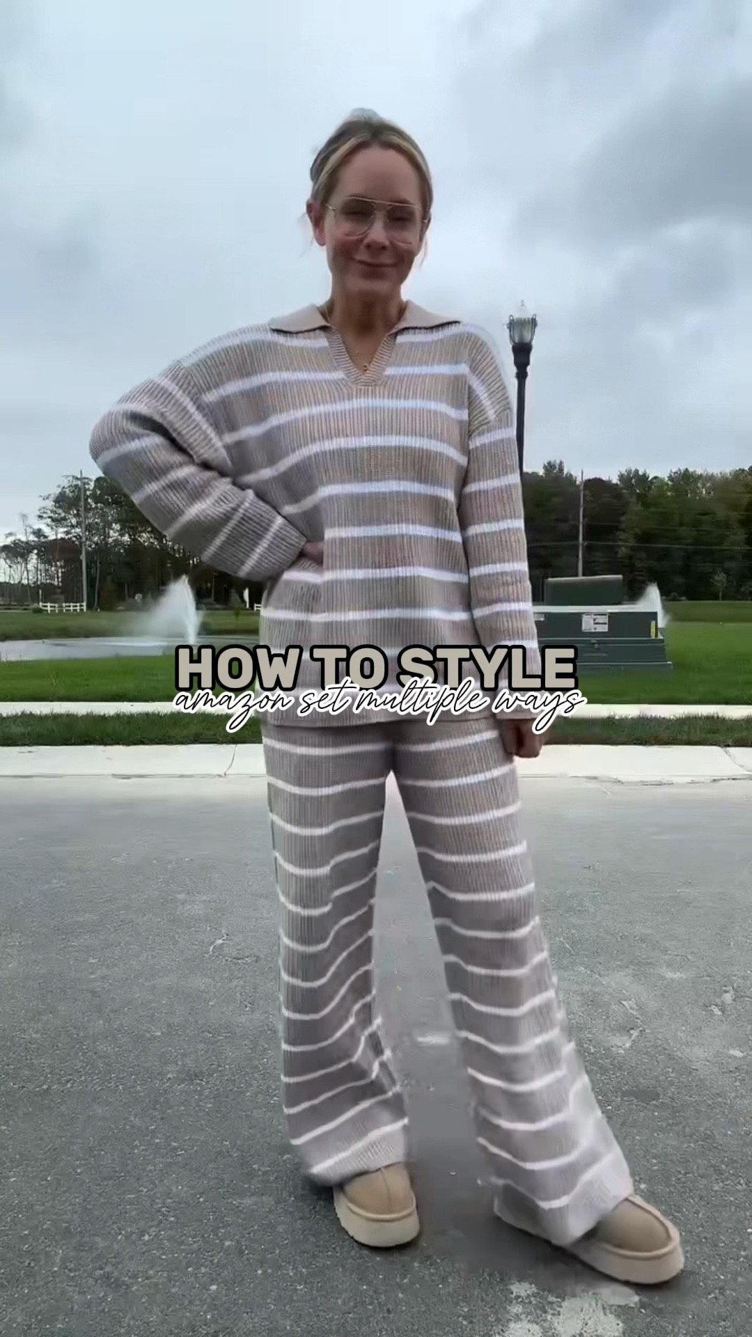 There’s just something about a good Amazon set that makes me happy🫶🏻🦋✨ styled multiple ways because I am ALLLL about getting the most out of what I buy🙈 TTS S 

amazon set, amazon fashion, striped set, fashion set, fashion finds, neutral fashion, two piece set, clogs, platform shoes, striped sweatsuit set, amazon finds, Claire Tammaroo

#LTKStyleTip #LTKFindsUnder100 #LTKxPrimeDay