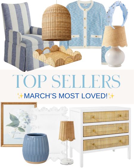 Shop my best sellers from March! 

Coastal home decor, coastal decor, dining chair, blue and white dining chair, striped dining chair, white lamp, scalloped lamp shade, cardigan, lady sweater, scalloped tray, pendant light, scalloped mirror, coral mirror, white nightstand, blue and white decor



#LTKhome #LTKfindsunder100 #LTKsalealert